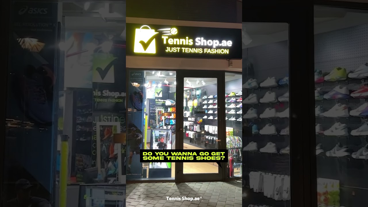 Tennis shop in Dubai | Tennis world | Tennisshop.ae
