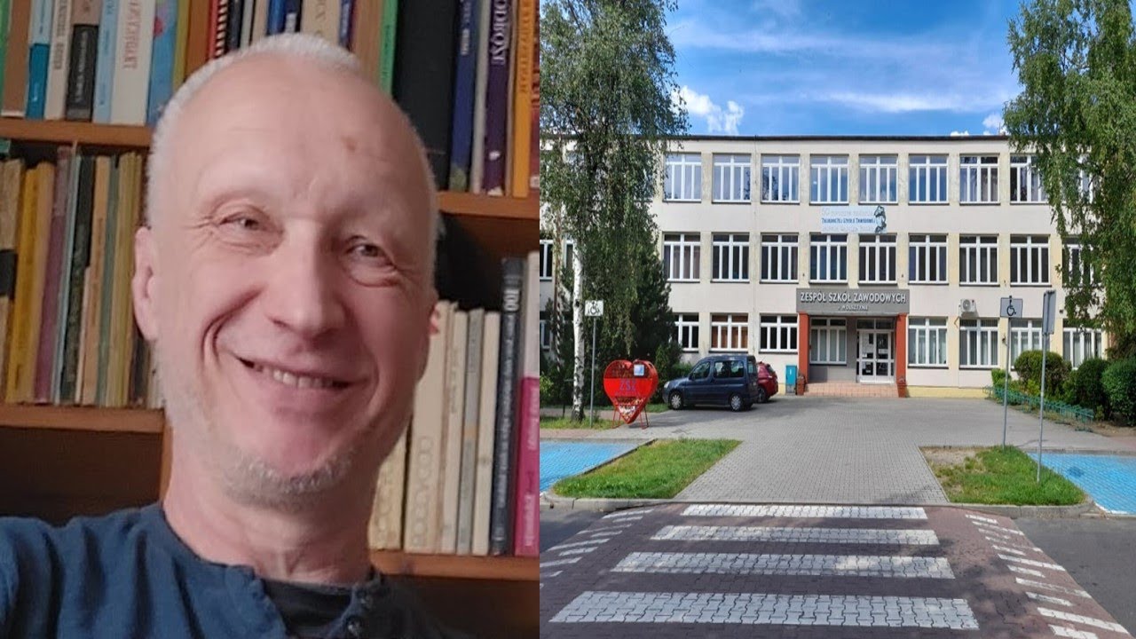 Janusz  Mrozkowiak nauczyciel m&oacute;wi, co by chciał żeby zmieniło się w edukacji.