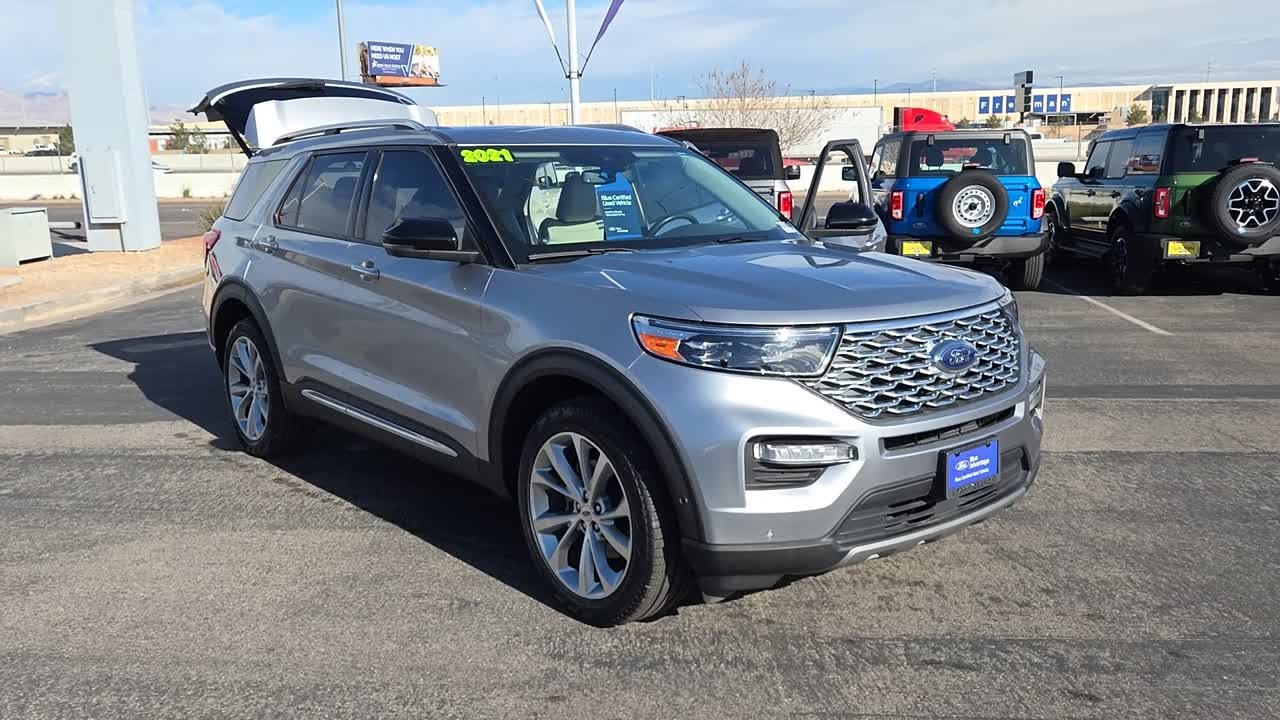 2021 FORD EXPLORER PLATINUM 4WD Las Vegas, Centennial Hills, Henderson, St George, Kingman NV