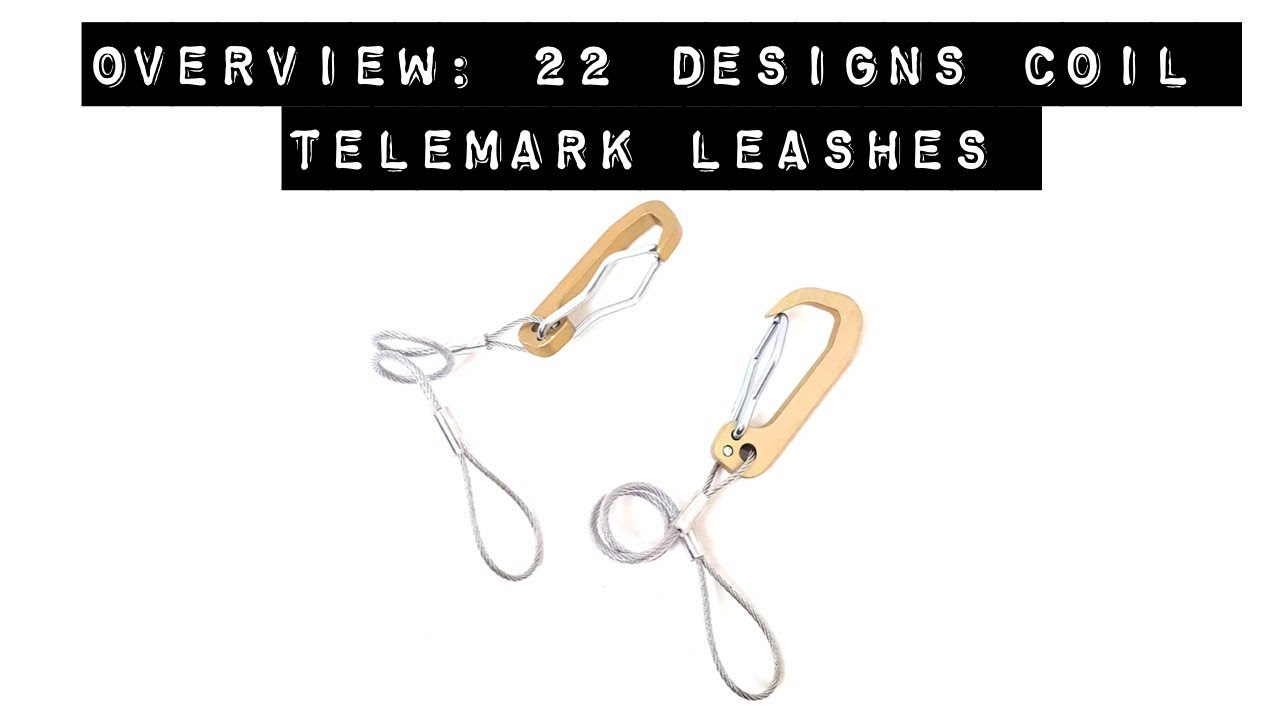 Overview: 22 Designs Coil Telemark Leashes