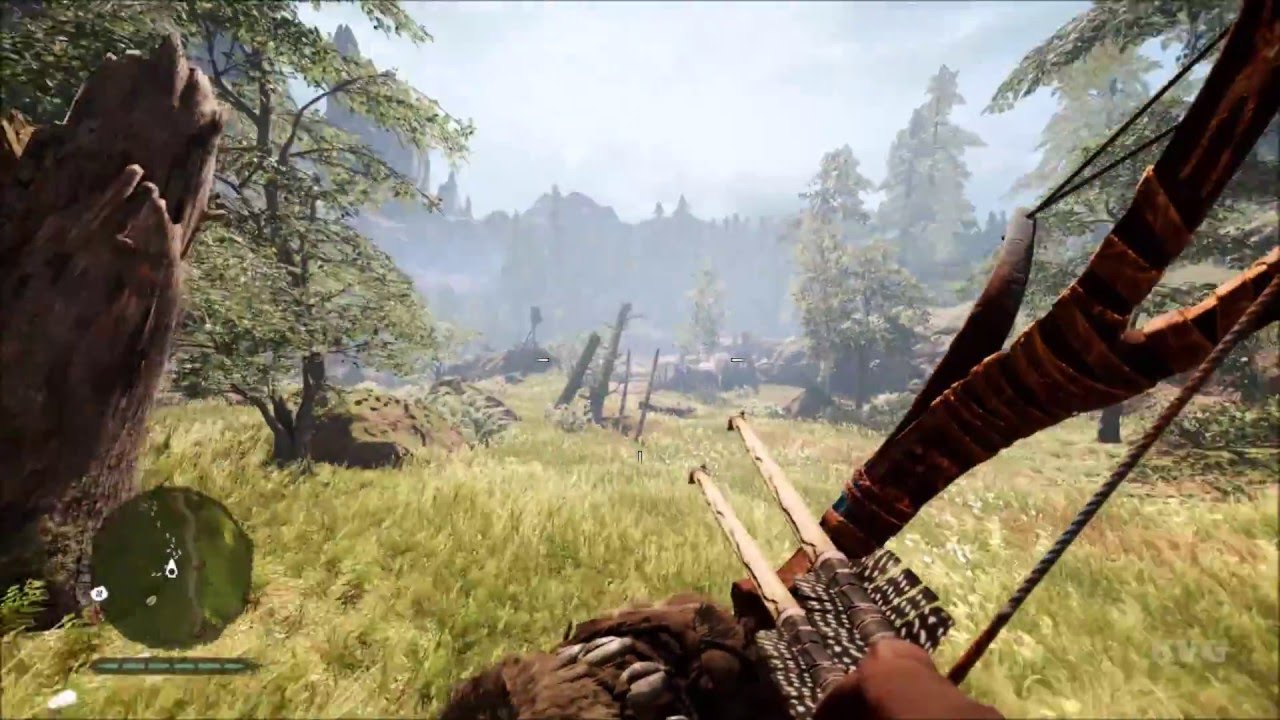 Far Cry Primal - All Weapons Shown (PC HD) [1080p60FPS]