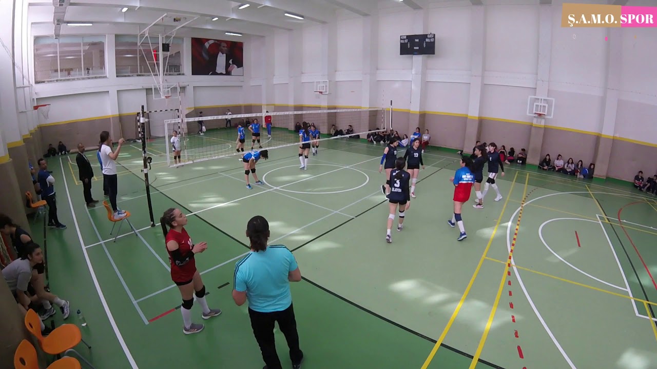 ŞAMO SPOR LİSESİ GENÇ KIZ B VOLEYBOL TAKIMI - SEYHAN DANİŞMENT GAZİ A. L. HAZIRLIK MAÇI (1-2)