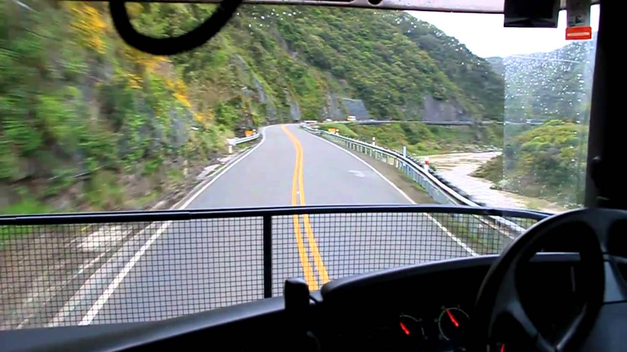 R580 Southbound Manawatu Gorge New Zealand