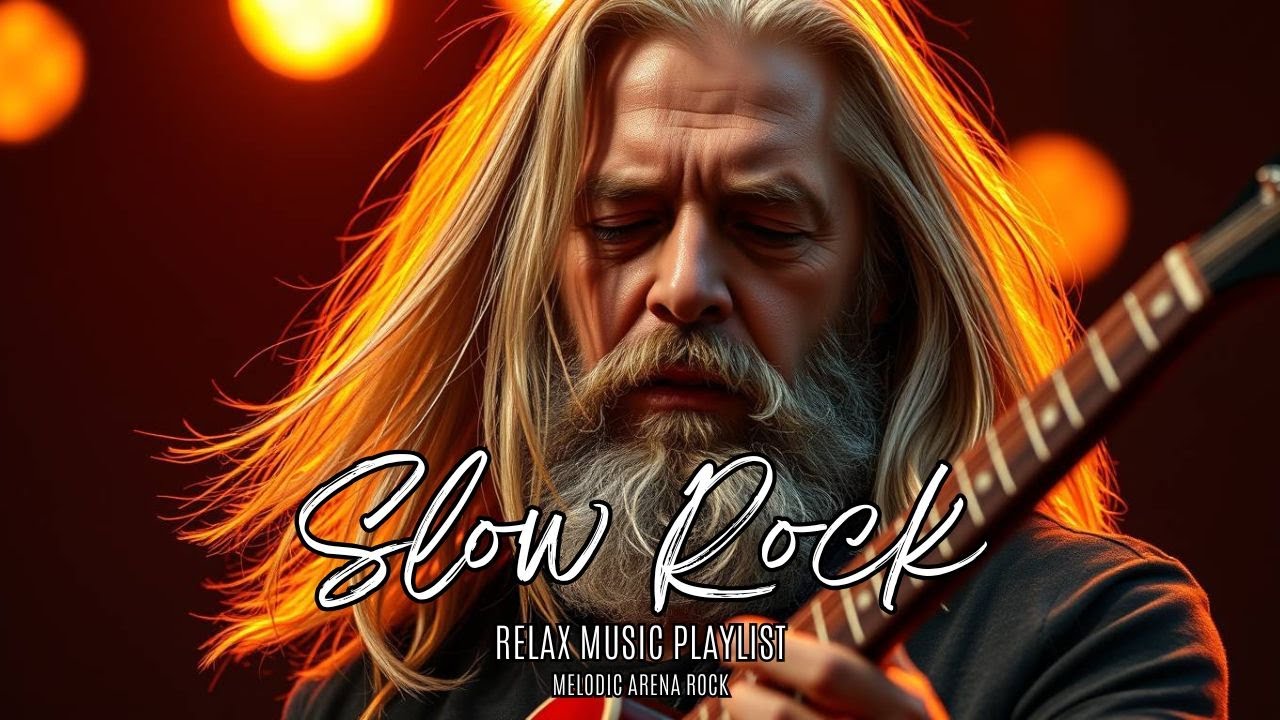 Powerful Slow Rock Classic Rock Ballad Songs with Soulful Melodies and Strong Emotions 🎸🖤🔥