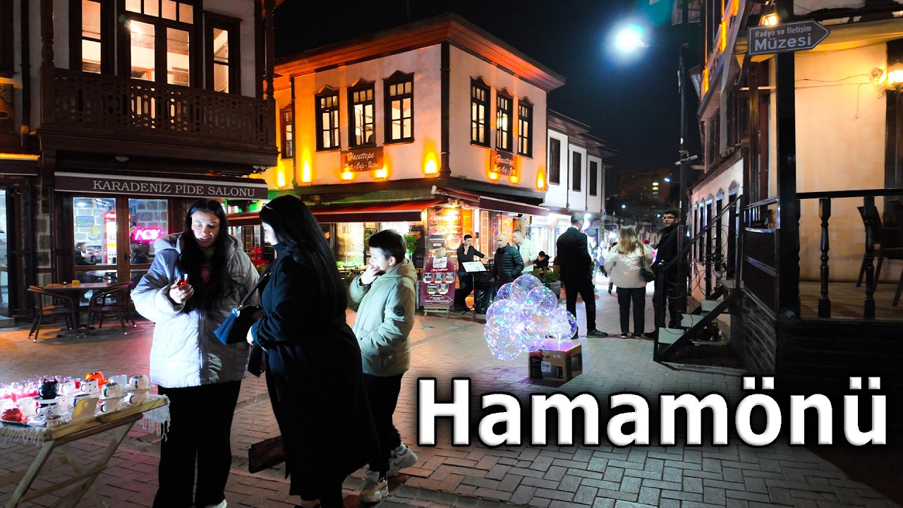 Hamam&ouml;n&uuml; Ankara 4K | Ramazan Gecesi Etkinlikleri ve Şehir Turu (2026)
