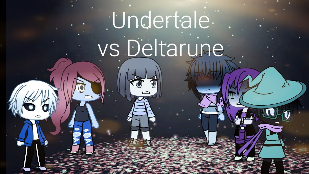 |Gacha life| Undertale vs Deltarune singing battle