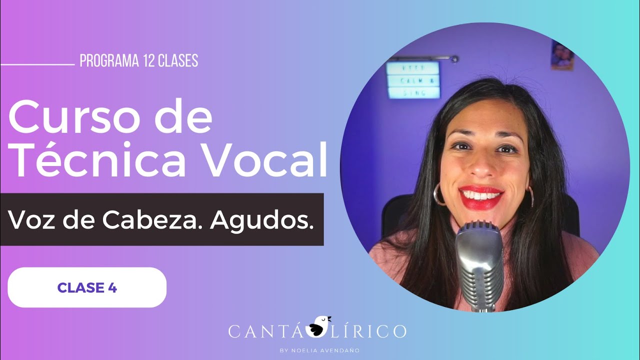 Voz de cabeza: cómo cantar agudos sin apretar🎙️ Clase 4