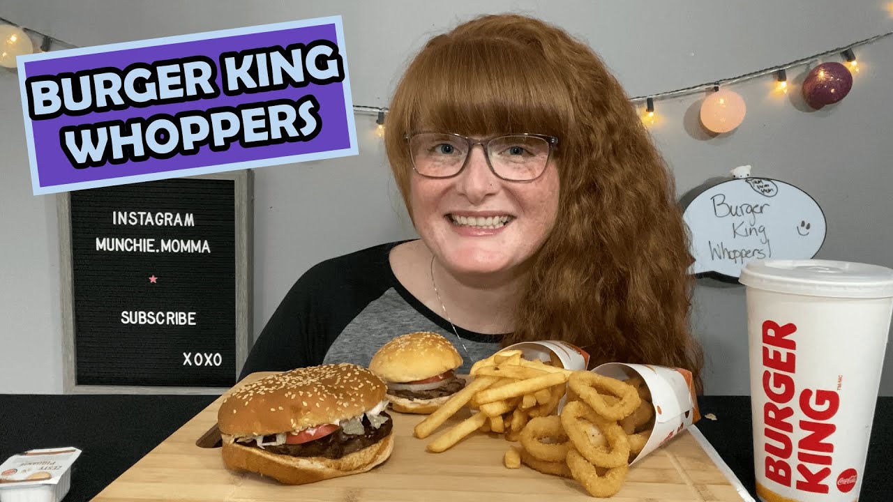 BURGER KING | WHOPPERS | MUKBANG | EATING SHOW