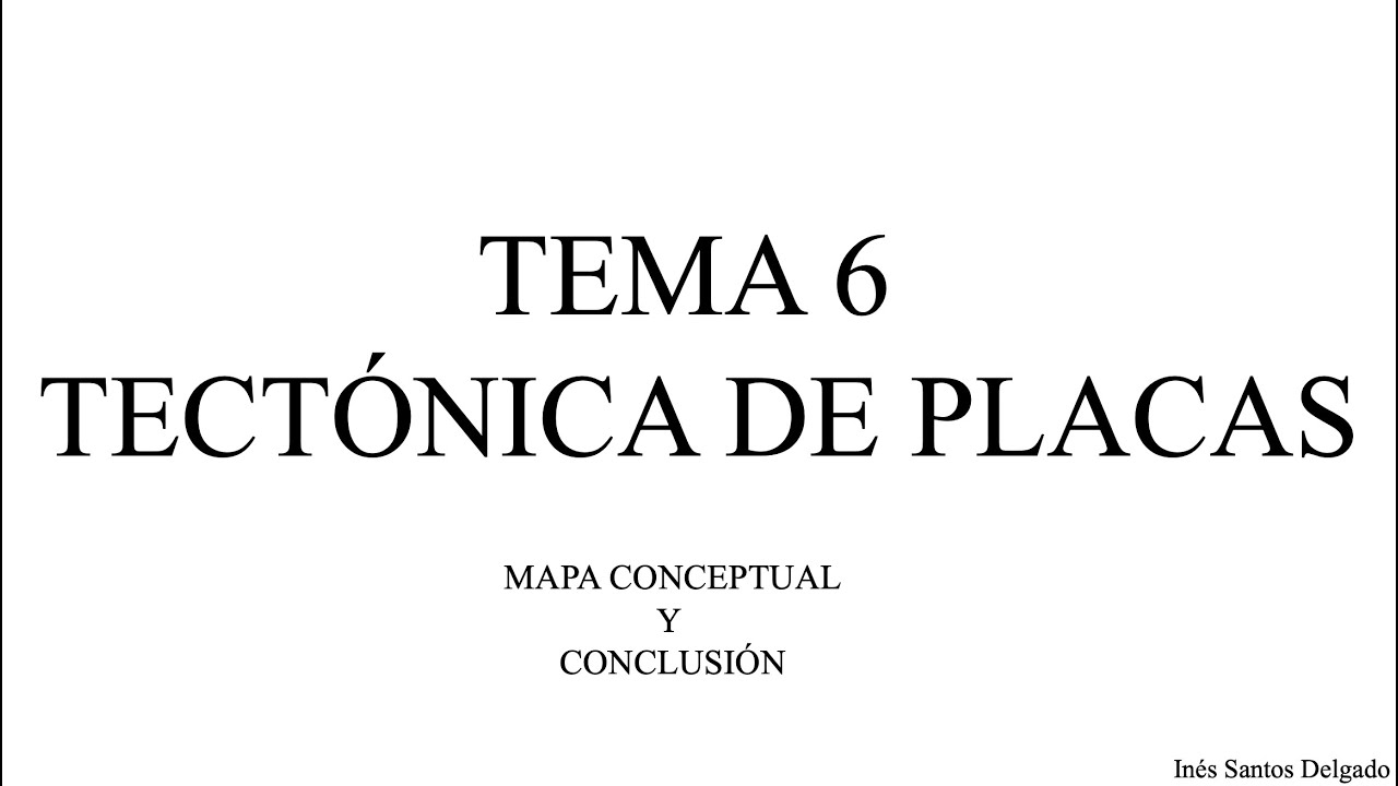 Mapa conceptual y Conclusión