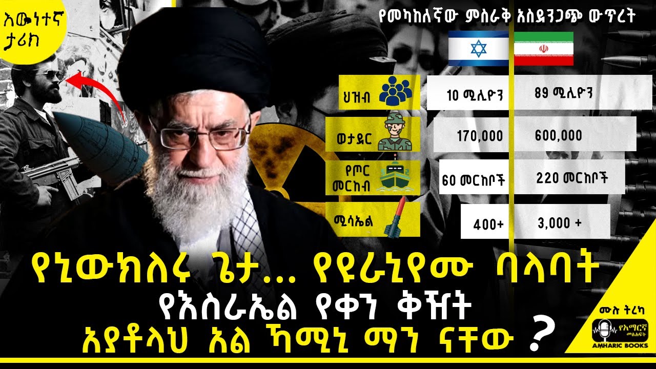 ትረካ - የእስራኤል የቀን ቅዥት! | አያቶላህ አል ኻሚኒ ማን ናቸው? | #amharicaudiobooks #ትረካ #tireka #tereka #ኢራን #እስራኤል
