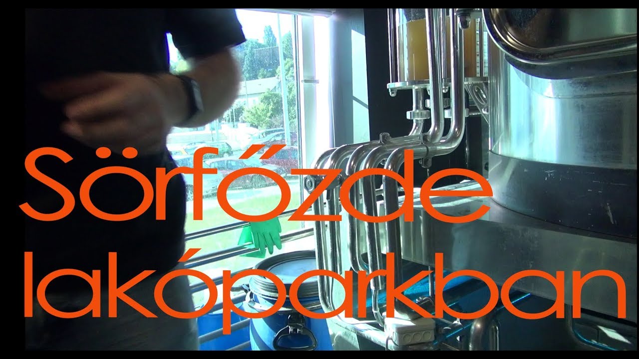 Sörfőzde a miskolci lakóparkban