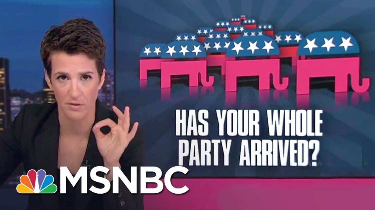 Republican Party's Racism Problem Predates President Donald Trump | Rachel Maddow | MSNBC