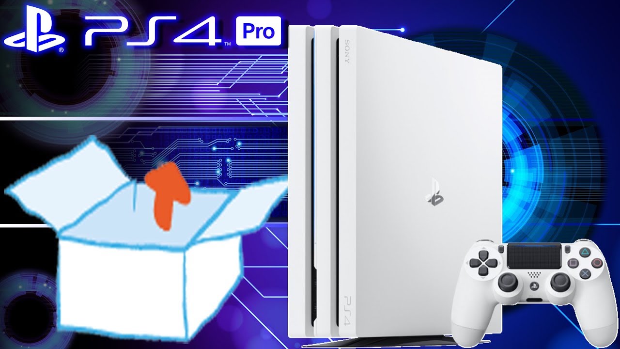 Unboxing | PlayStation 4 Pro Konsole (1TB, weiß)