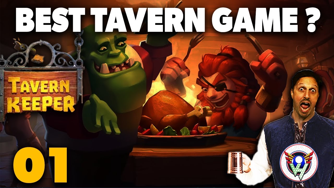 Tavern Keeper — Is This the Best Tavern Game? | Chill Management Stream