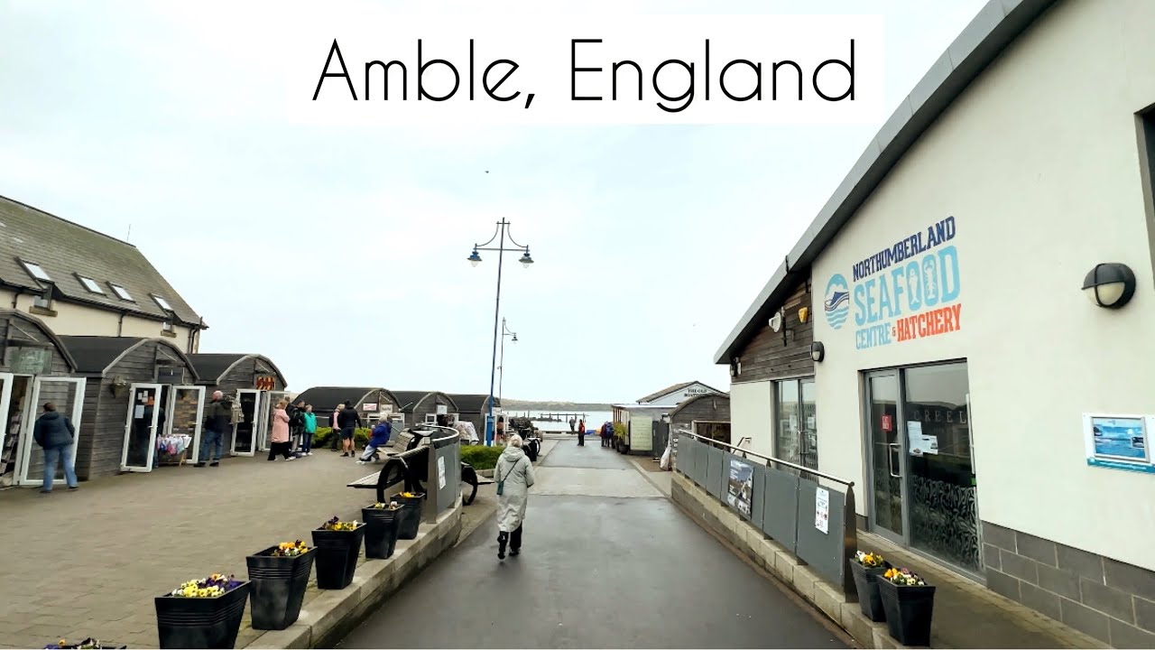 Walking Tour of a Picturesque English Town | Amble, England