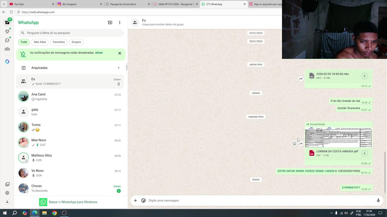 LIVE ON CROSSFIRE AO VIVO - MADRUGADA