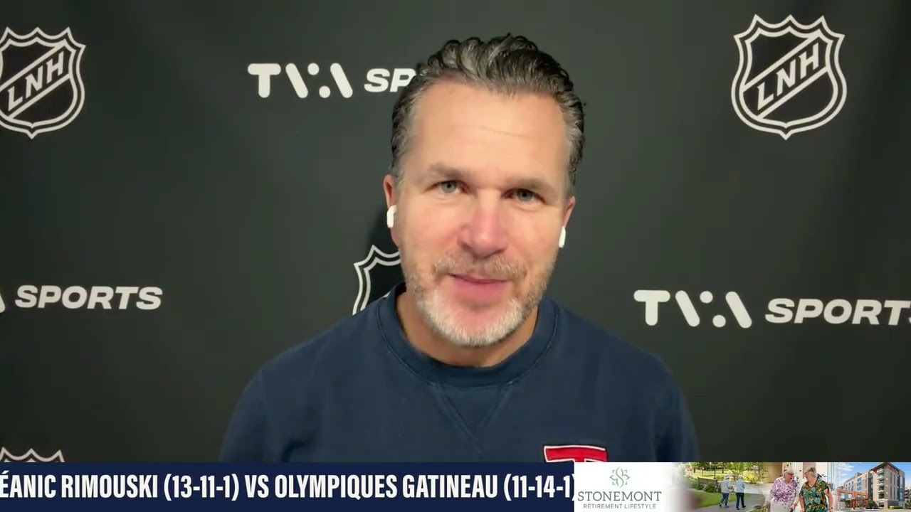 Dans le vestiaire avec Renaud Lavoie