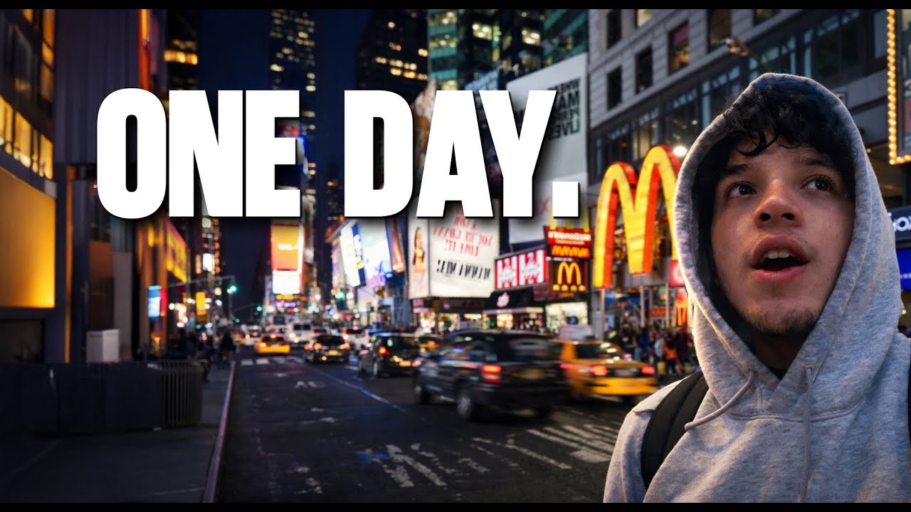 We Took A 1 Day Trip to NYC... (No Plan)