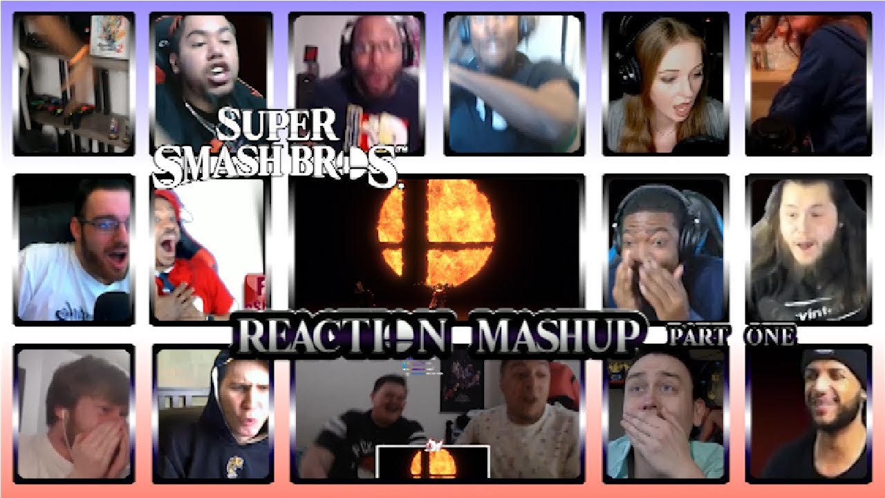 Super Smash Bros. Nintendo Switch Teaser Trailer PART ONE Reaction Mashup