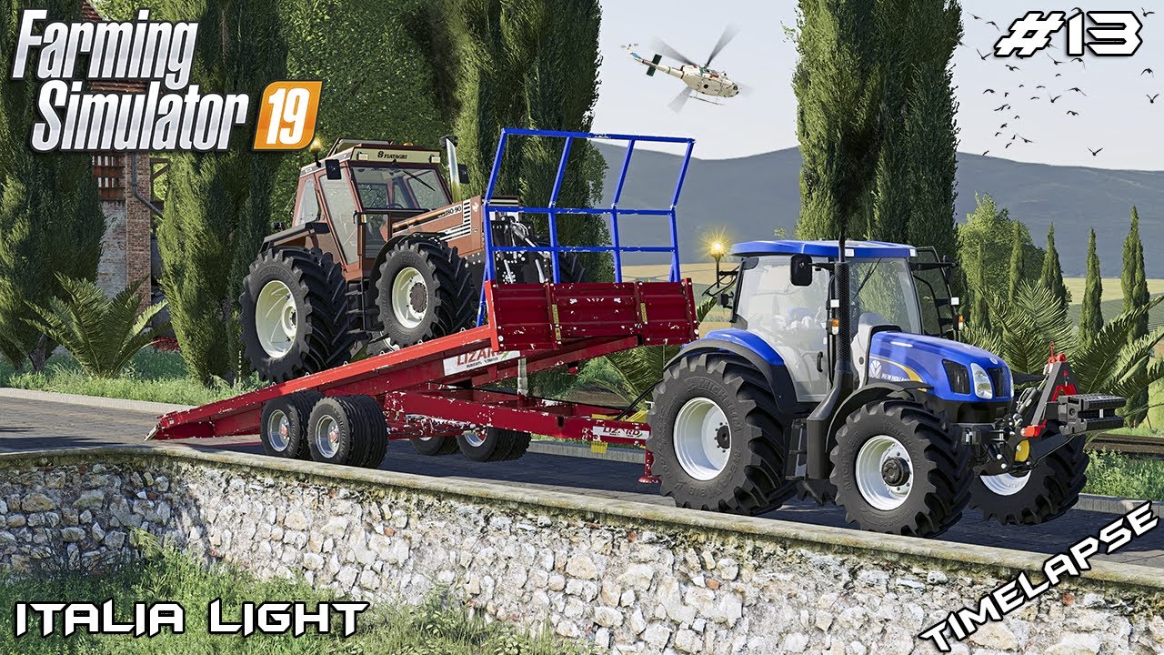 Модернизация FIAT 180.90 и создание нового FIELD | Животные в Италии | Farming Simulator 19 | Эпи...