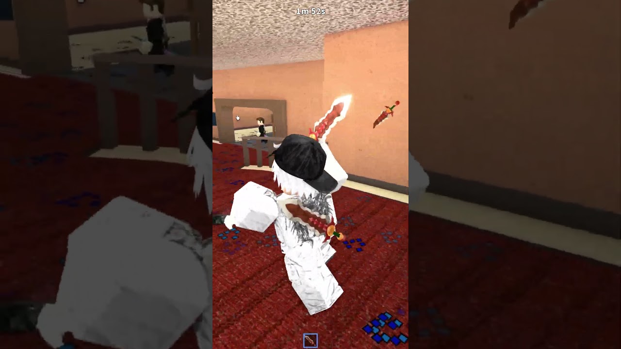 Day 18 of playing MM2 Fast Murder Win #shorts