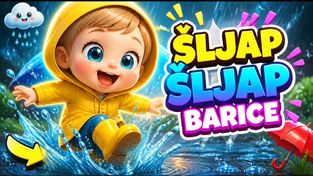 &Scaron;ljap &Scaron;ljap Barice | Pesme za decu | Jesenji hit | @TapaTapaKids | Gumene čizmice i kabanice