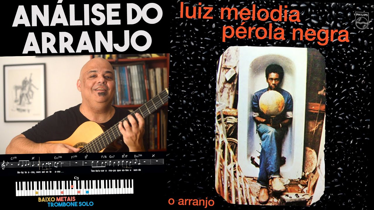 Análise do arranjo de Pérola Negra (tLuiz Melodia), na gravação do primeiro disco do compositor