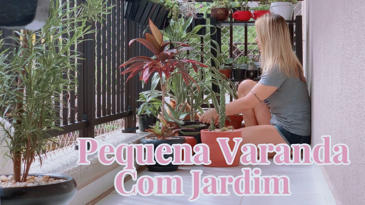 COMO FAZER UM MINI JARDIM NA VARANDA| Decorando A Sacada Do Apartamento| Rotina Relaxante