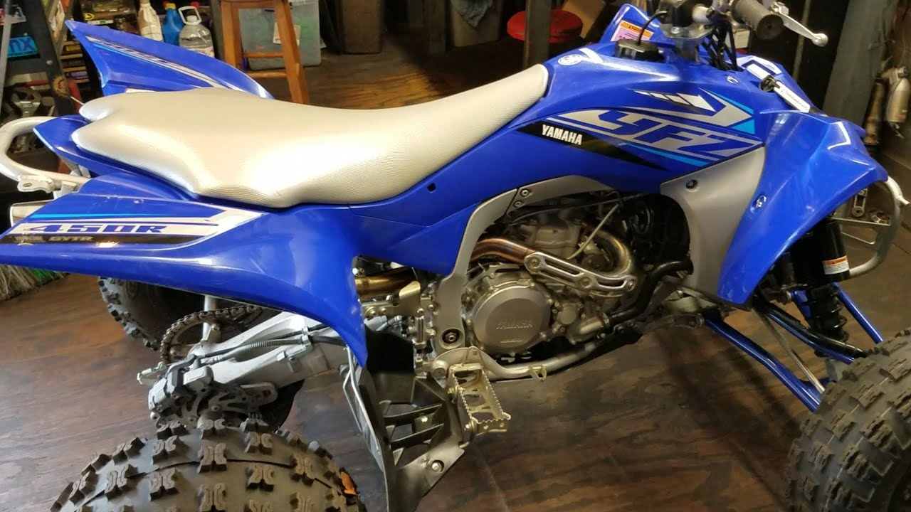 1:11 Капитальный ремонт верхней части двигателя YFZ450R 2009-2026 (Часть 1) Замена поршня и прове...