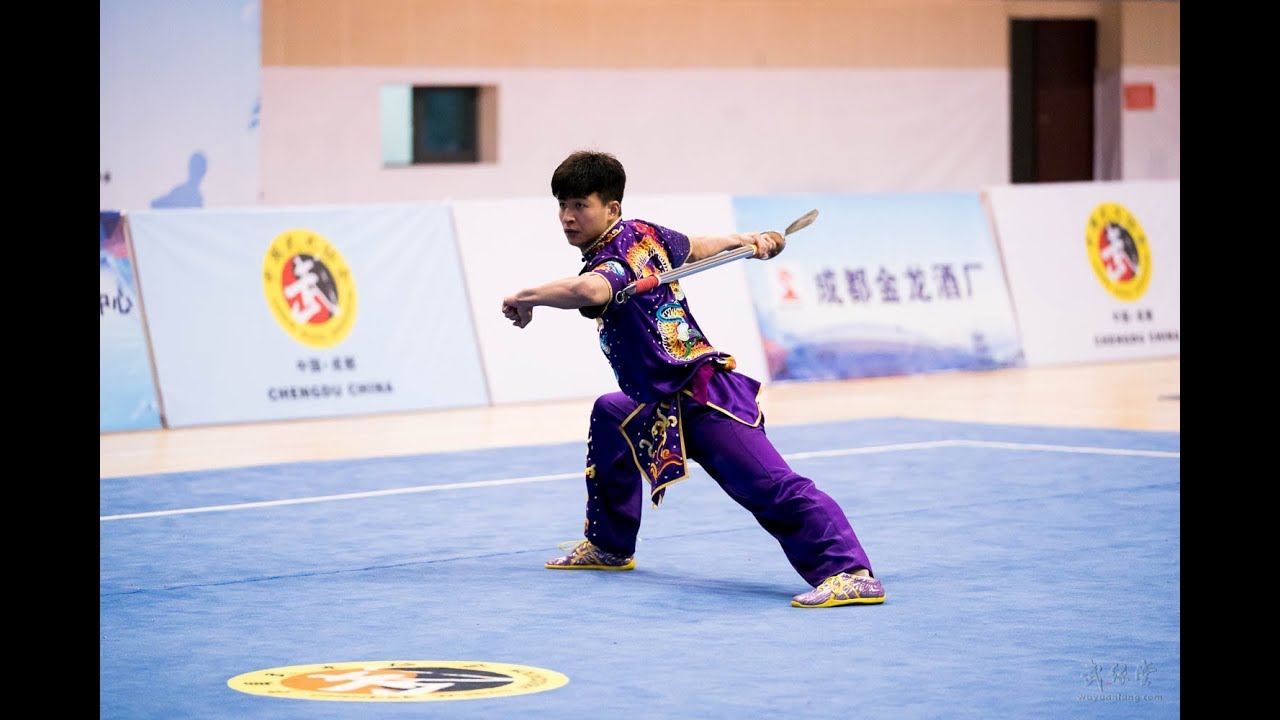 Men's Broadsword 男子大刀  朴刀 第2名 天津 商天恒 8.97分 tian jin shang tian heng
