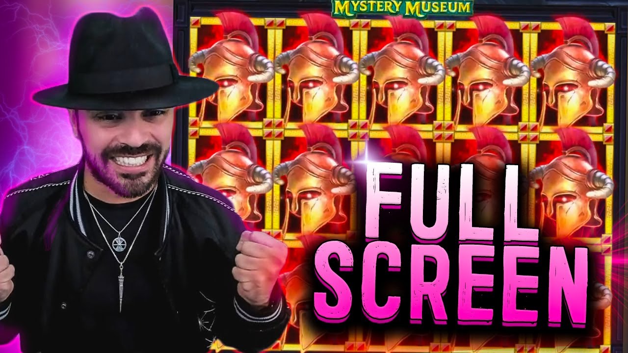 ROSHTEIN SUPER BONUS BUY - FULL SCREEN ON MYSTERY MUSEUM | TOP 8 BIGGEST WINS