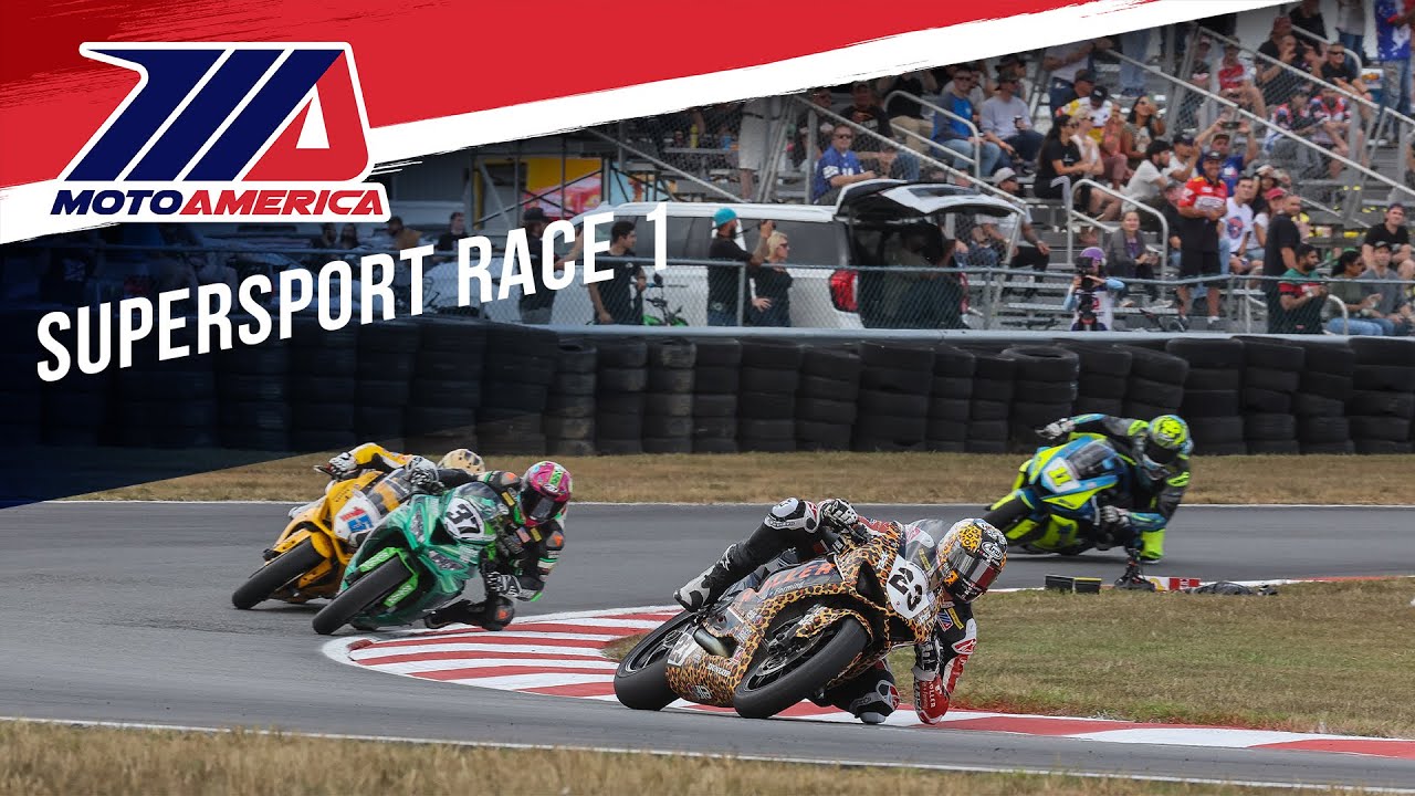 Supersport Race 1 at New Jersey 2024 - FULL RACE | MotoAmerica