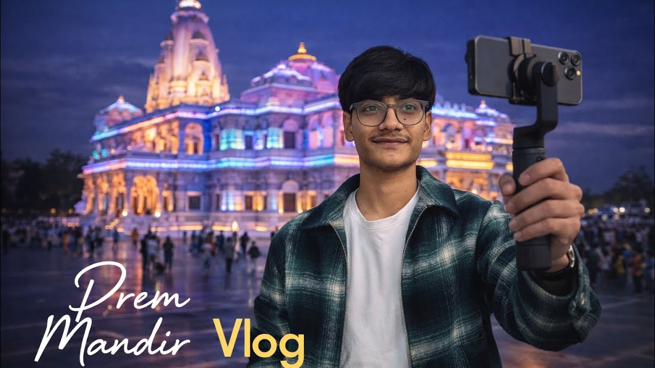 Prem Mandir vrindavan 🙏🚩!! ArjunSahuXplore 🐼