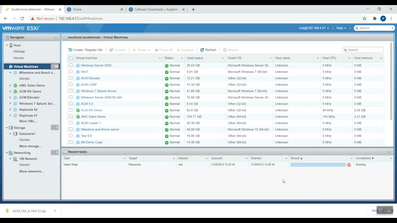 Deploy an OVA in VMware