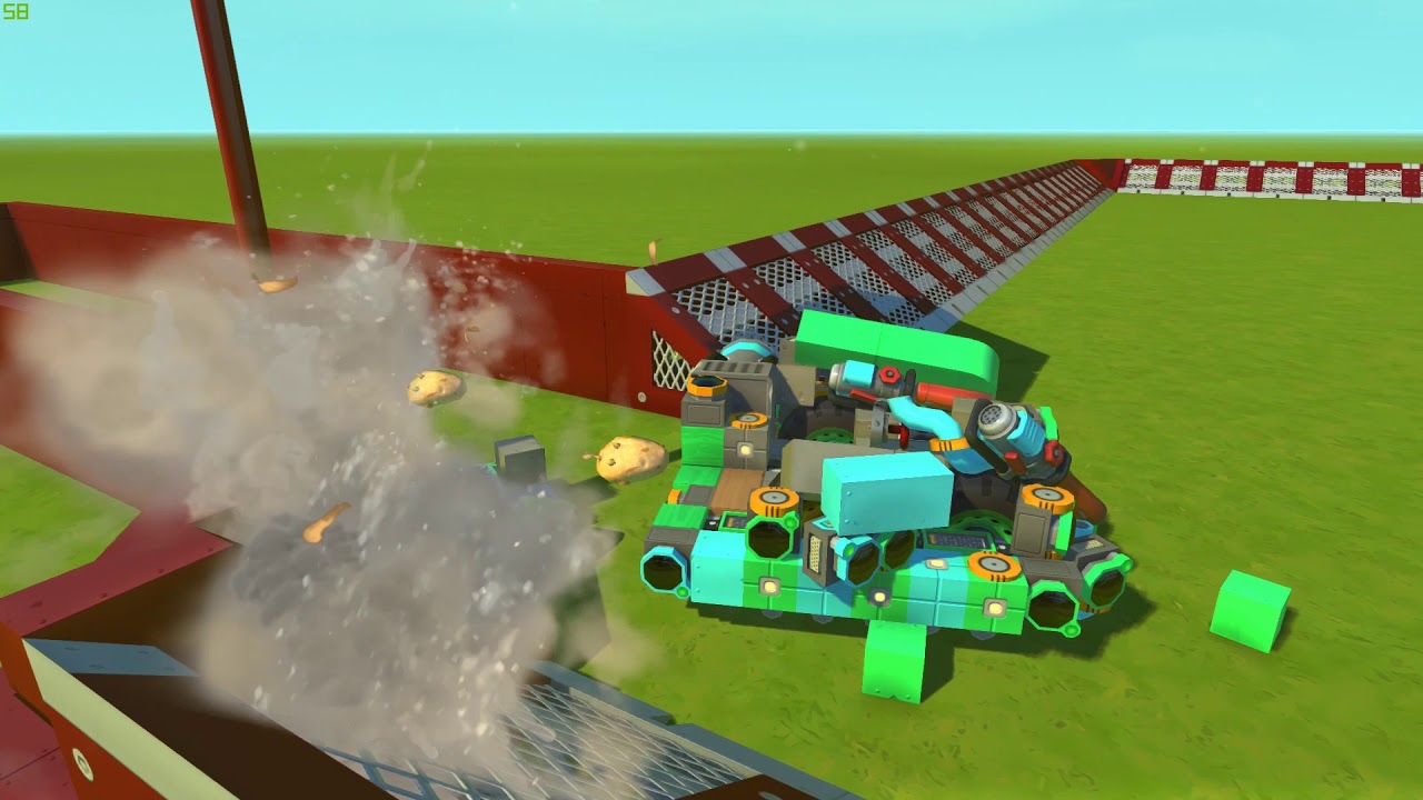 Бои роботов! Финал. (И всё-таки он наступил) Scrap Mechanic