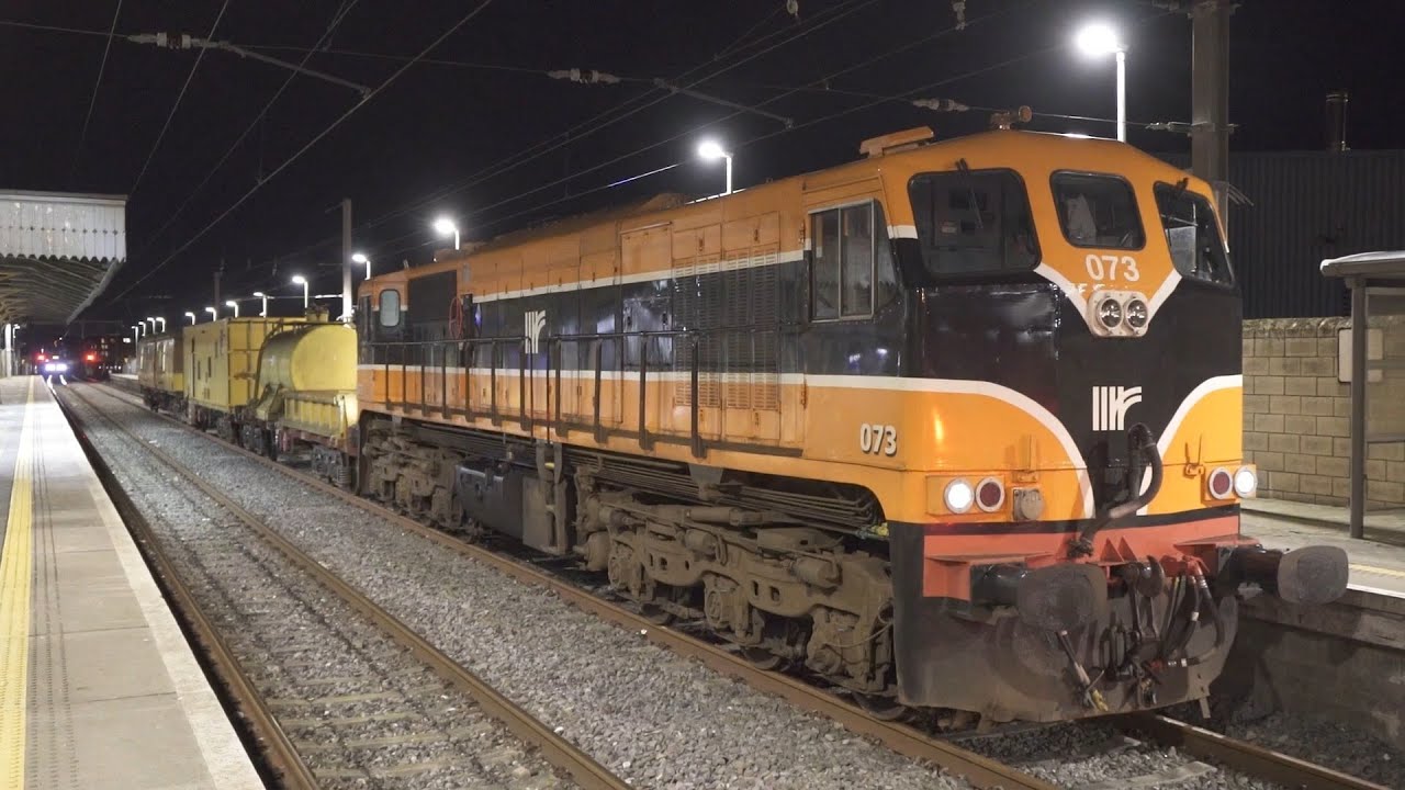 The last Sperry Train to Howth @ First visit for Retro 071 loco No. 073 - 27/28 February 2020