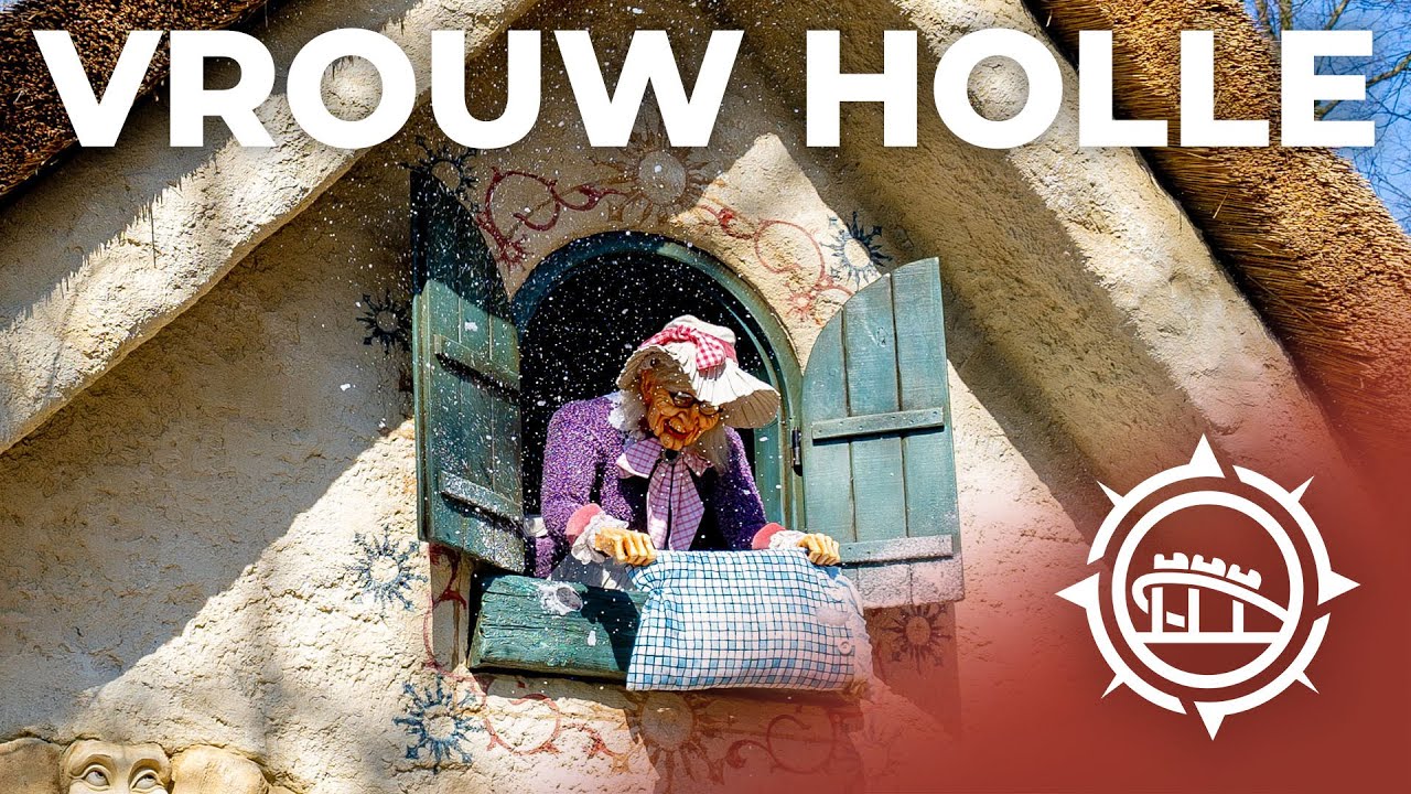 🇳🇱 EFTELING: Vrouw Holle | Sprookjesbos Walkthrough 4K