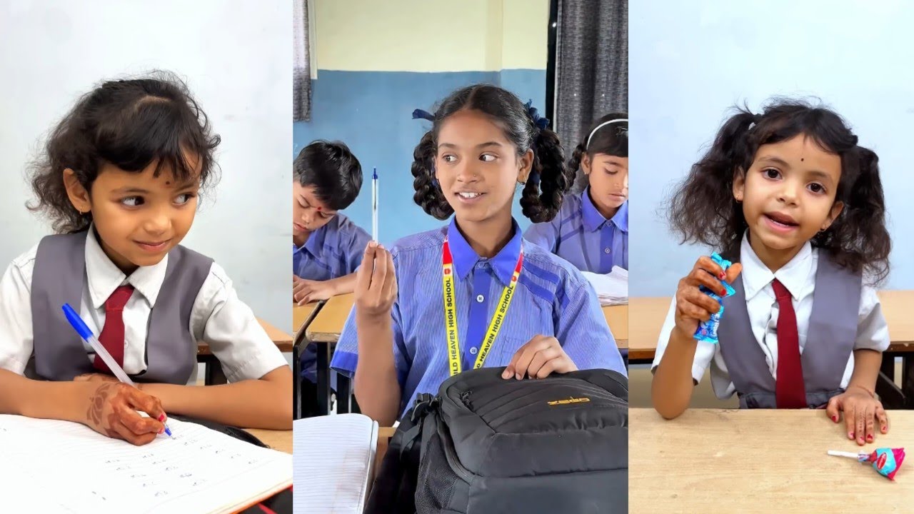 बचपन की यादें 😍 || Bachpan Ki yade 😊|| School Ki Funny Video #bachpan #schoollife #schooltime #doli 