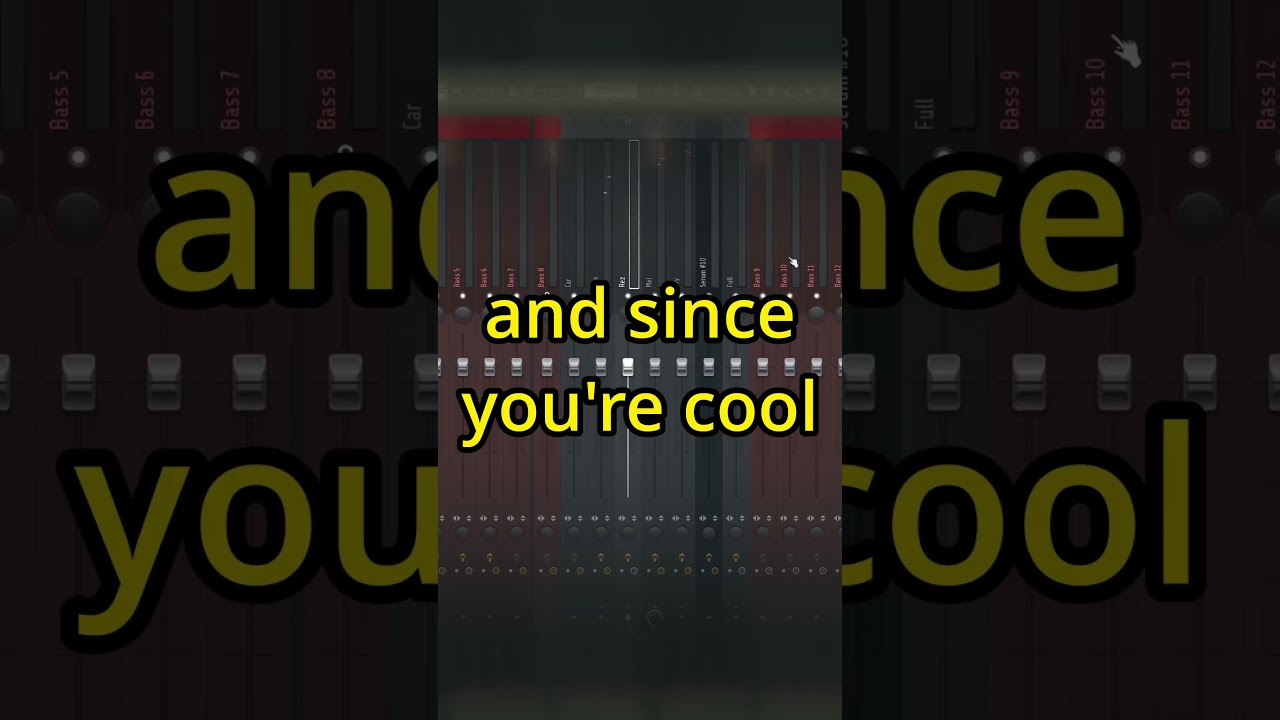 How To Make COLOR BASS 