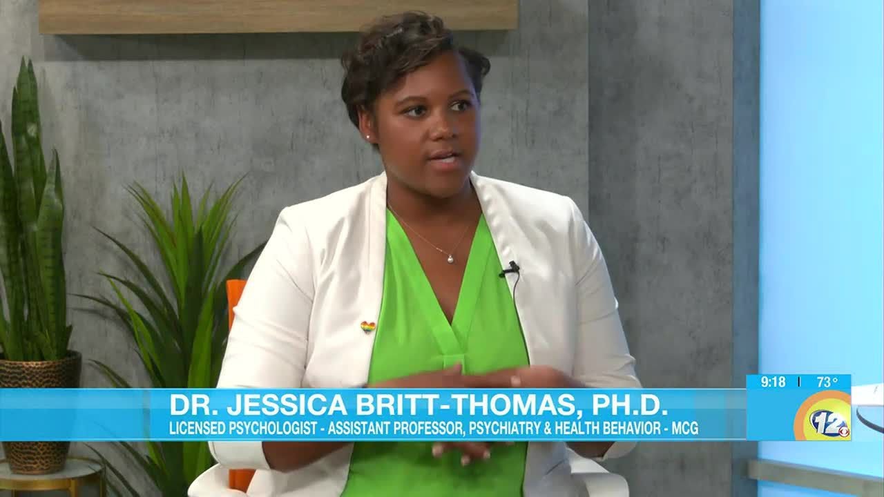 Dr. Jessica Britt-Thomas talks to us about Pride Month Suicide Awareness