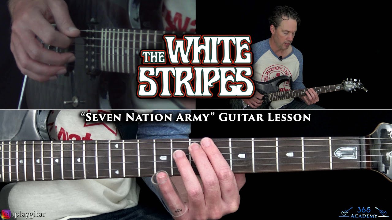 The White Stripes - Урок игры на гитаре Seven Nation Army