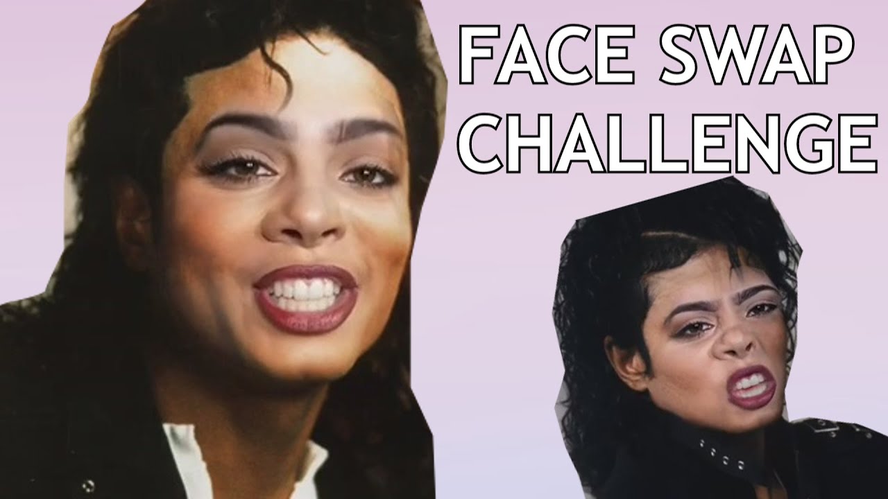 I'M MICHAEL JACKSON!?! // FACE SWAP CHALLENGE