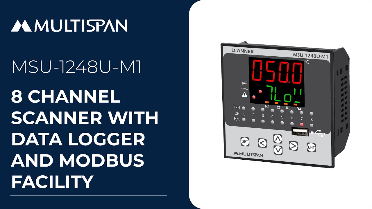 MSU 1248U-M1: Multispan Multichannel Scanner Instruction Guide