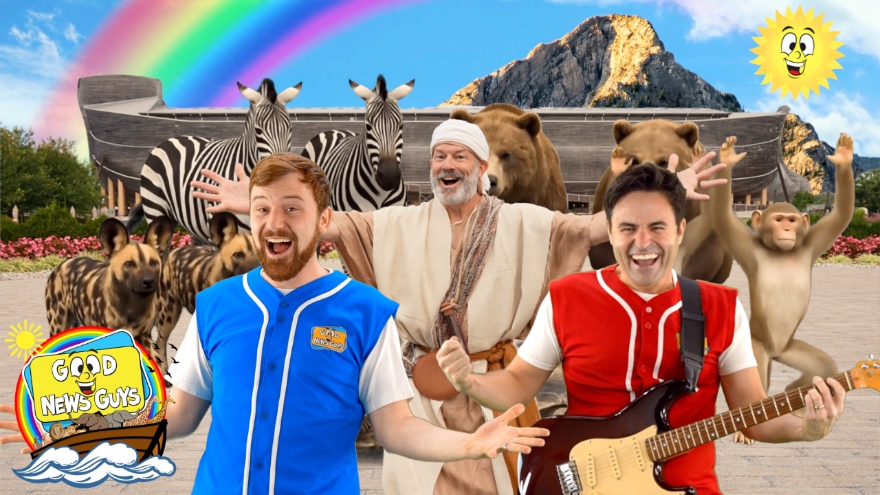 Rise and Shine (Arky Arky)! 🌈 🎸| Noah’s Ark Song by the Good News Guys