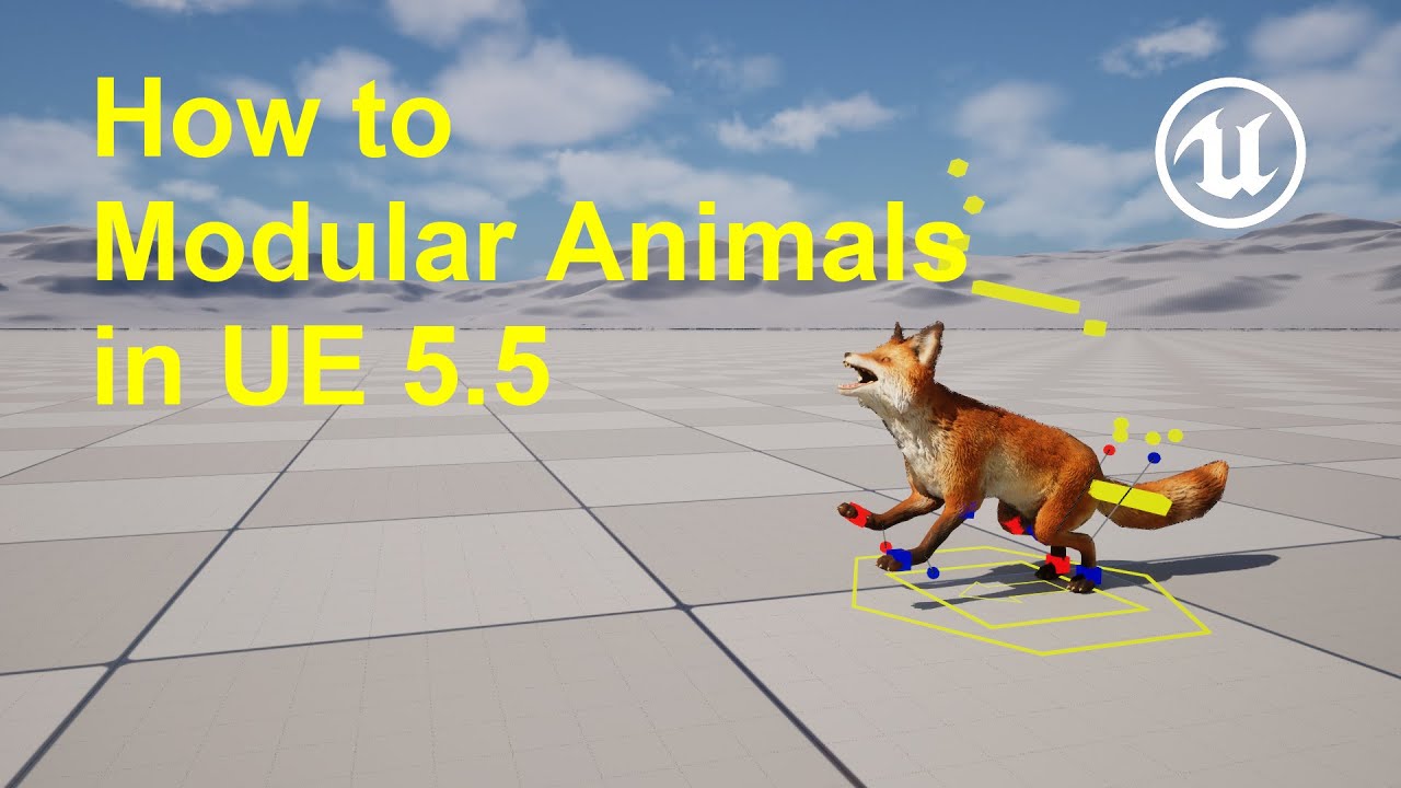 How to Modular Animals in Unreal Engine 5.5