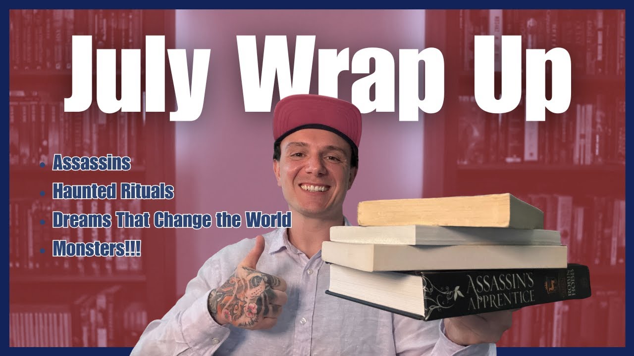 July 2025 Reading Wrap Up | Fantasy, Sci-Fi, & Horror Recommendations