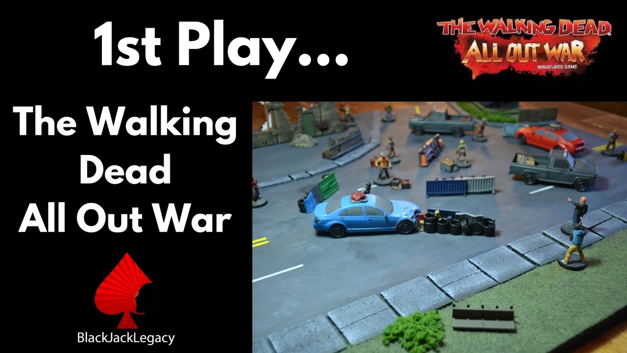 1st Play - The Walking Dead All Out War Miniatures Game