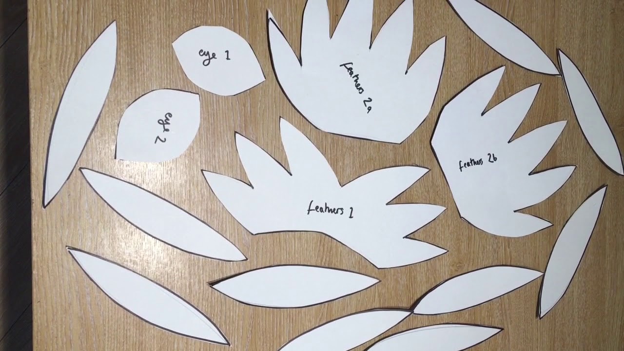 How to make a bird headdress