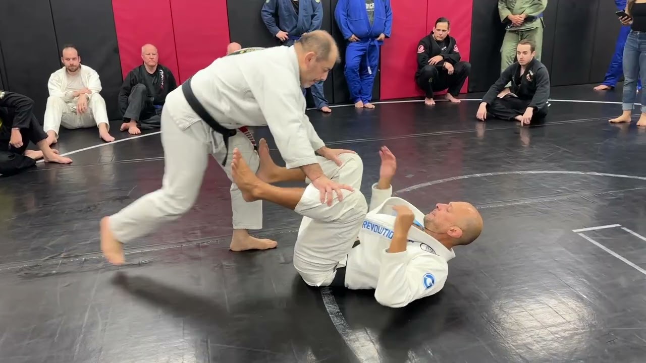 Open Guard Hook Sweep