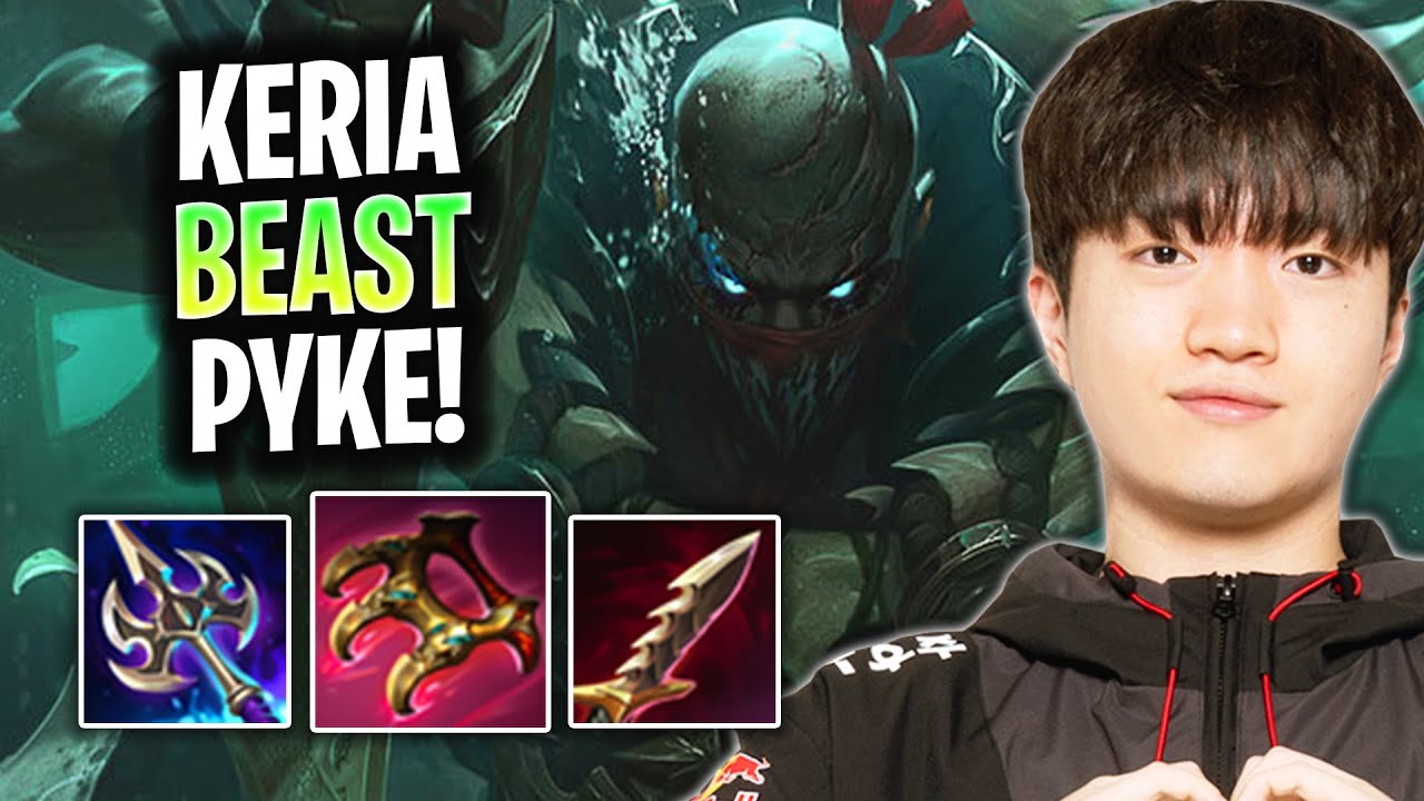 KERIA IS A BEAST WITH PYKE! T1 Keria Plays Pyke Support vs Alistar!  Season 2025